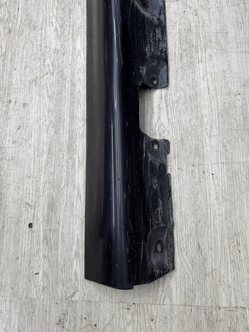 BMW 01-06 E46 M3 Rocker Panel Side Skirt Left Driver Carbon Black 51717890011
