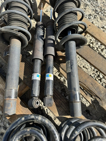 01-06 BMW E46 M3 Front Rear Suspension Pair Bilstein Rear Shocks 79k Miles