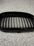 08-13 BMW E90 E92 E93 M3 Front Kidney Grille Right Passenger Black