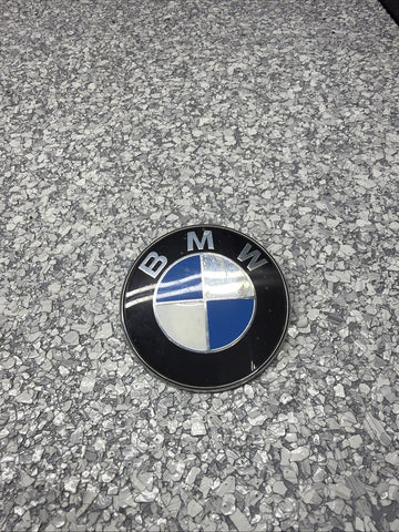 OEM BMW E46 M3 Coupe Rear Trunk Emblem Badge Roundel Logo 51148219237