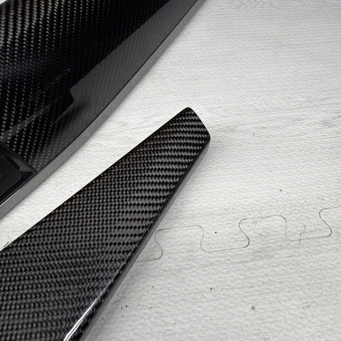 15-20 BMW F80 M3 F82 M4 Carbon Fiber Interior Dash Dashboard Trim Set OEM