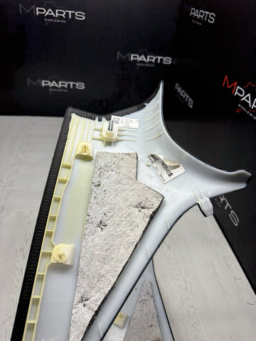 19-24 BMW G20 G80 330I M340I M3 REAR C PILLAR PILLARS TRIMS BLACK