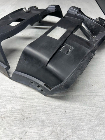 01-06 BMW E46 M3 FRONT BUMPER COVER GUARDS BRACKETS 2695247
