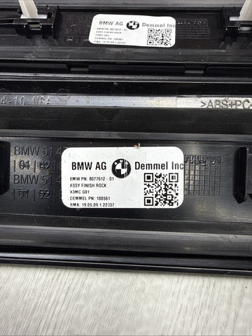 18-23 BMW X3 M X3M FRONT SILL PLATES COVERS 8077612