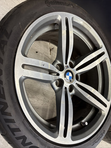 06-10 BMW M5 M6 E60 E63 E64 Style 167 Wheel Set Rim With Tire 19” Factory OEM