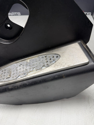 01-06 BMW E46 M3 BLACK DEAD PEDAL KICK PANEL COVER 7902400 *Damage