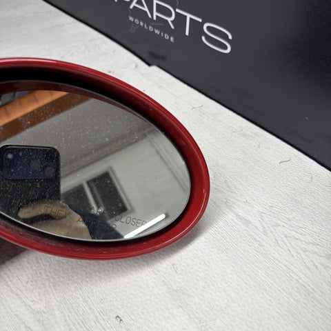 BMW Z3M 96-02 Genuine Door Right Passenger Mirror Assembly Red