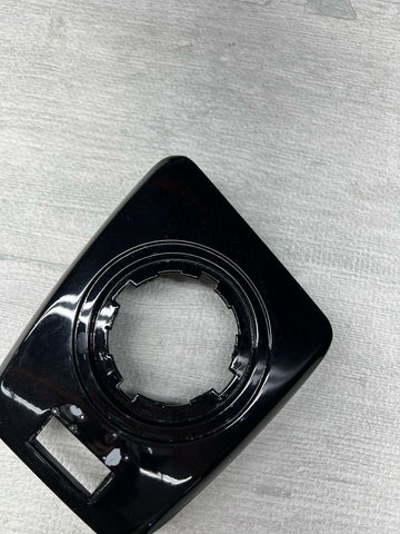 01-06 BMW E46 M3 Center Dome SMG Shift Plate Gloss Black Painted 7896461