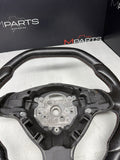 BMW 01-06 E46 M3 Manual Custom Leather Sides Flat Bottom Top Steering Wheel