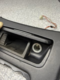 08-13 BMW E93 M3 OEM Front Center Console Cover Leather Manual Cic