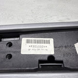 01-06 BMW E46 M3 Brushed Aluminum/Grey Door Trim Armrest Right Front Passenger