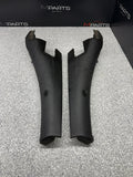 BMW 01-06 E46 325 330 M3 OEM Convertible Rear Top Lateral Trims Panels Black