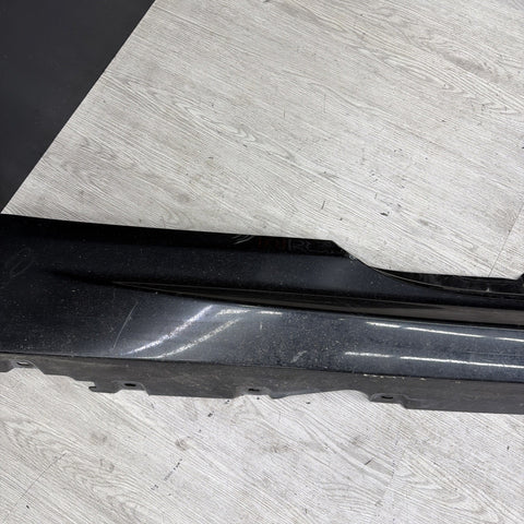 OEM BMW F12 F13 640 650 M6 Passenger Side Rocker Skirt Trim Panel Black Sapphire