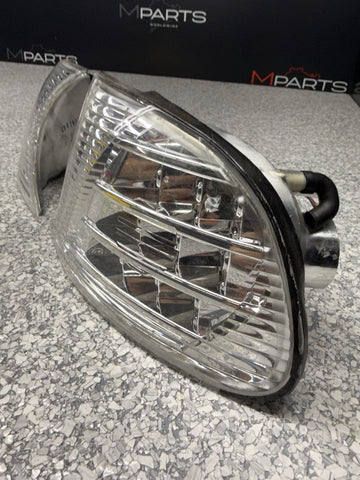DEPO Amber LED M3 Screw-On Clear Corner Signal Lights 2002-2006 BMW E46 M3