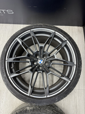 BMW M2 M3 M4 FACTORY OEM G80 G82 G83 19”/20” 825M COMPETITION RIMS WHEELS SET