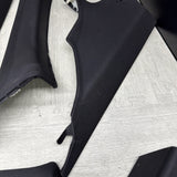 08-13 BMW E92 M3 OEM ABC PILLAR PILLARS BLACK PAIR SET *NOTES*