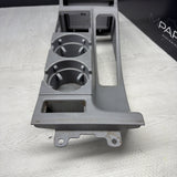 2001-2006 BMW E46 325 330 M3 Coupe Center Console Gray Armrest Optioned