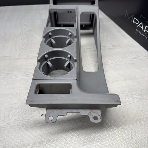 2001-2006 BMW E46 325 330 M3 Coupe Center Console Gray Armrest Optioned