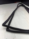BMW 94-99 E36 325 328 M3 Coupe Panel Window Seal Seals Black Rear Quarter