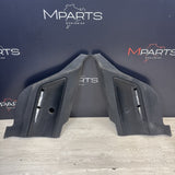 BMW E46 M3 01-06 Coupe Rear Left Door Cards Black Genuine 51437890743