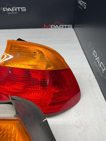 99-02 BMW E46 325ci 330ci M3 CONVERTIBLE BRAKE TAIL LIGHTS AMBER 8375801 OEM