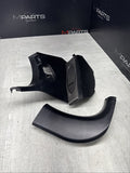 01-06 BMW E46 M3 Left Right Kick Dead Pedals Covers Trims Panels Genuine Black