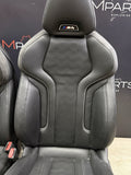 BMW 21-26 G82 M4 Coupe Front Seats Leather Heated Black