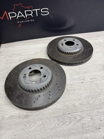 Mercedes 15-22 C300 C400 Brake Discs Rotors Front Pair OEM Genuine
