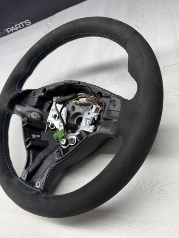 BMW Steering Wheel 01-06 E46 M3 Manual Custom Wrapped Alcantara
