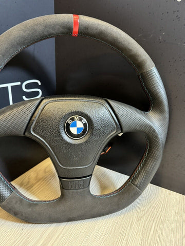 BMW Euro Napa Custom Steering Wheel Roadster Z3 Z3M M3 E36 E31 Red Ring