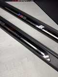 19-21 OEM BMW F87 M2 Competition Front Scuff Plates Door Sills Cover Trims Pair