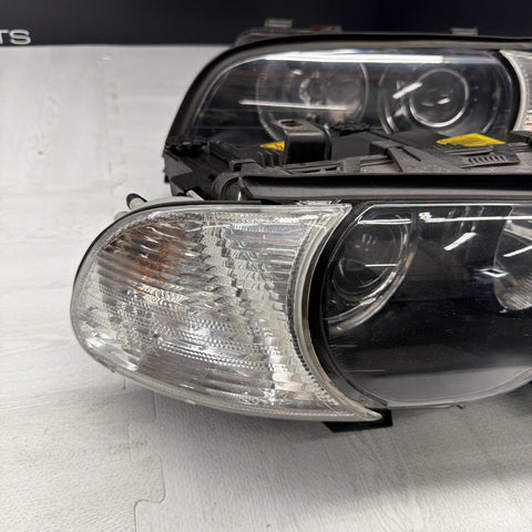 2001 BMW E46 M3 ORIGINAL Single Xenon Headlights Head Lights Corner Lights