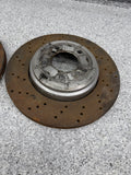 08-13 BMW E90 E92 E93 M3 Rear Brakes Rotors 2283803 2283804
