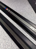 94–99 BMW E36 M3 2 Coupe Door Sill Trim Left & Right Pair Black OEM