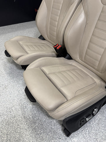 19-22 BMW G20 M340 Sedan Original Beige Interior Front Seats