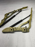 2001-2006 BMW E46 M3 REAR TRUNK HINGE HINGES SHOCKS SUPPORT SET