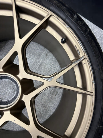 OEM Porsche 718 GT4RS GT4 RS Cayman 20" Wheel Rim 20x11 Rear 9GT601025E