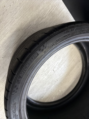 2013 Used 285/30ZR20 Michelin Pilot Super Sport ZP 95Y - 5-6/32 - Dry Cracks