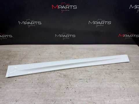 08-11 BMW E90 M3 Sedan Left Driver Side Skirt Rocker Panel Alpine White OEM