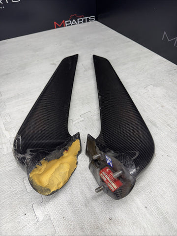 10-15 Ferrari 458 Italia Front Carbon Fiber Splitters *Damage