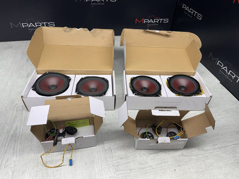 BMW E39 M5 99-03 DWF-130 Speakers 6.5" Midrange Speakers RTC 4-OHM (8)