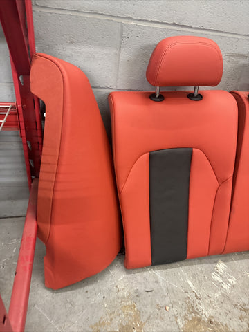 21-24 BMW G80 M3 Sedan Rear Seats Fiona Red
