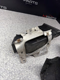 BMW E46 M3 OEM (2001-2006) BRAKE AIR INLET DUCTS + BRACKETS PAIR *1 BROKEN TAB