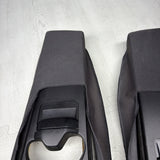 GENUINE BMW E46 B Pillar Trims Column Cover Pillars Pair Black *Peeling*