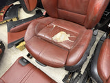 08-13 BMW E93 M3 Convertible Complete Interior Seats Fox Red