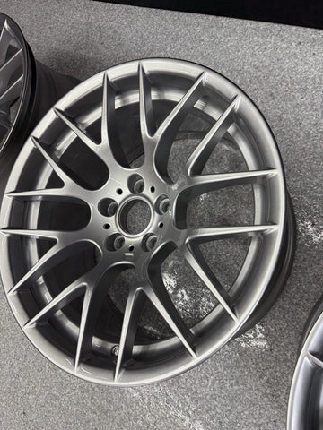 OEM / REFINISHED BMW 08-13 E90 E92 E93 M3 Competition Wheels Rims 359 Silver