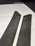 BMW E39 A PILLARS TRIM BLACK FRONT PAIR LEFT RIGHT OEM M5 *Broken*
