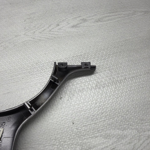 OEM 01-06 BMW E46 M3 Lower Steering Wheel Trim Cover Plate Titan Shadow Grey