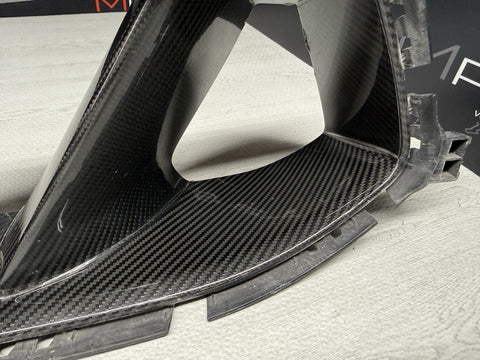21-26 BMW G80 G82 G83 M3 M4 Carbon Fiber Air Ducts Scoops Vents Set OEM *Cracks