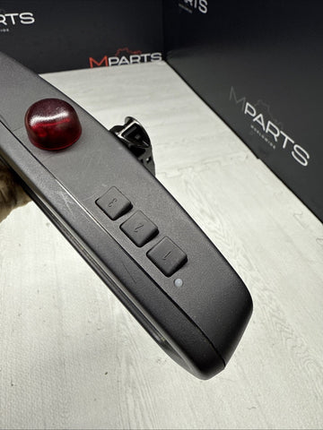 01-06 BMW E46 M3 Auto Dimming Rear View Mirror SOS Homelink 51167115777 *Damage